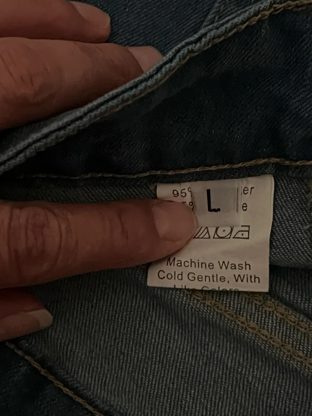 Women's Blue Flare Jeans with Front Button Detail- Retro Sailor Jeans
